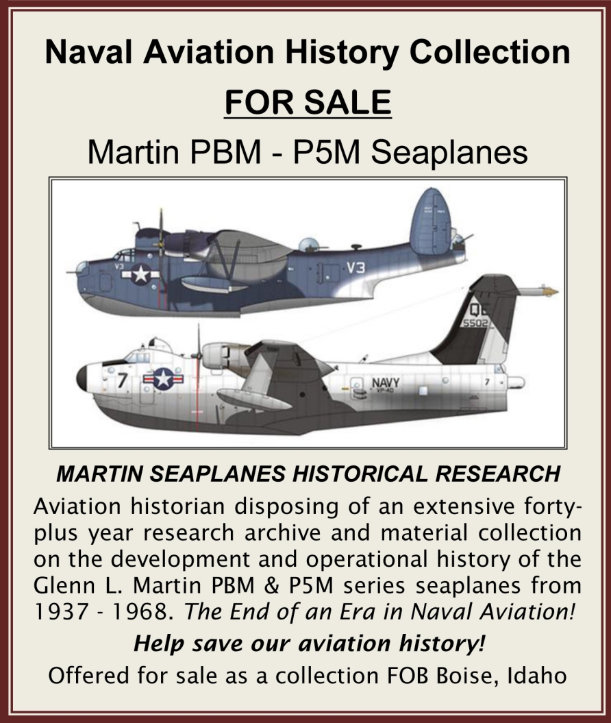 Mariner/Marlin Aircraft