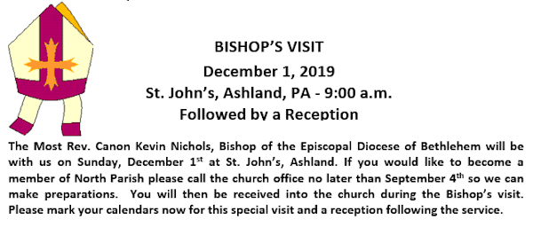 BISHOP'S VISIT