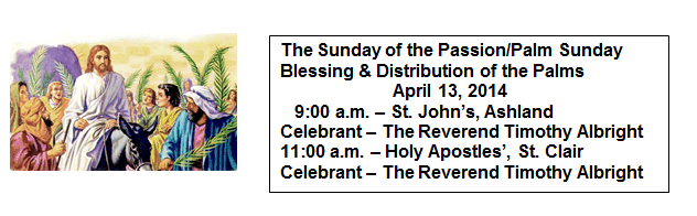 Passion/Palm Sunday 