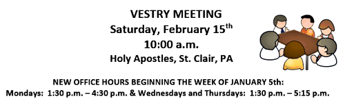 VESTRY MEETING