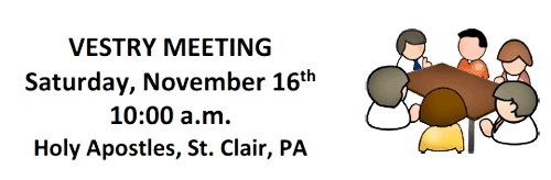 VESTRY MEETING