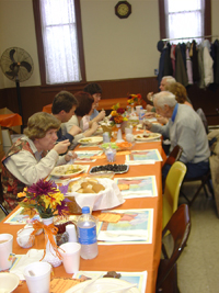 Holy Apostles St. Clair Thanksgiving 2006, Click For Larger View