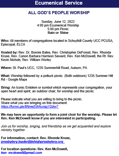North Parish Events
