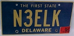 Amateur Radio License Plate