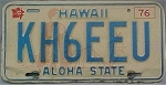 Amateur Radio License Plate