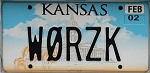 Amateur Radio License Plate