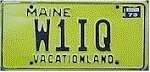 Amateur Radio License Plate