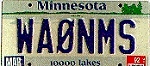 Amateur Radio License Plate