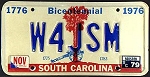 Amateur Radio License Plate