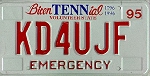 Amateur Radio License Plate