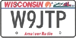Amateur Radio License Plate